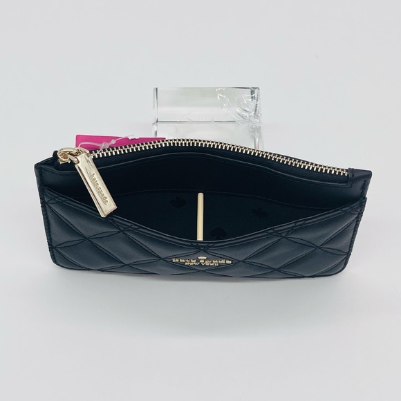 Kate Spade Natalia Quilted Leather Large Slim Cardholder Wallet - Picture 6 of 7